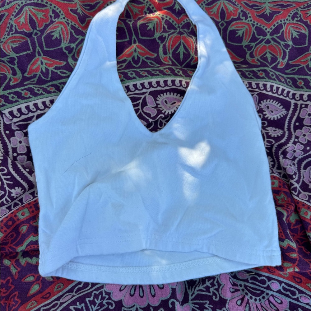 Brandy Melville Sky Blue Halter Tank